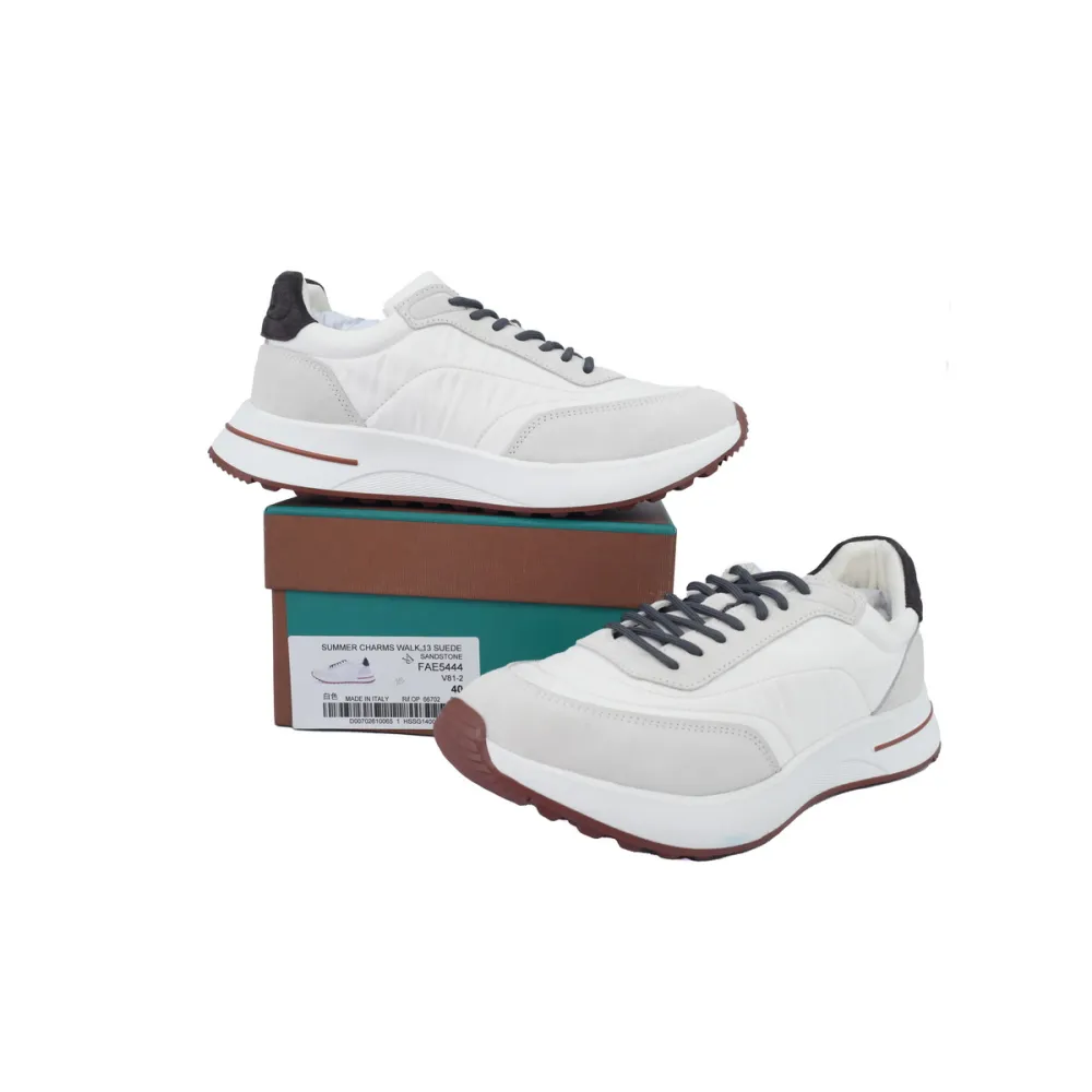 Loro Piana Week End Walk White