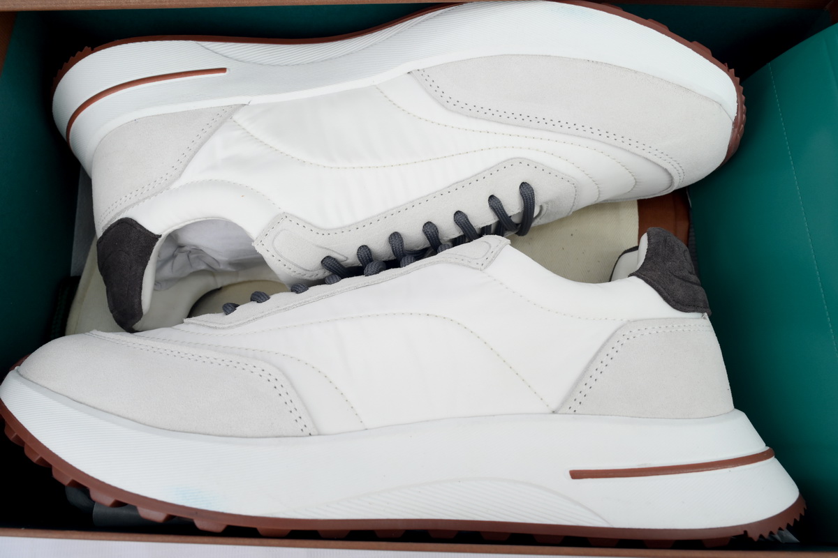 Loro Piana Week End Walk White