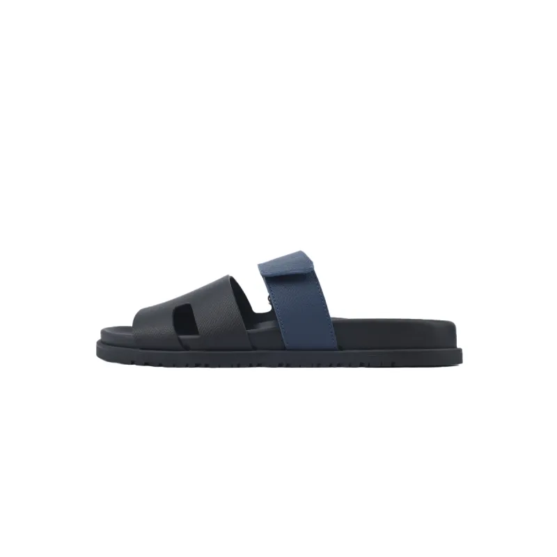 Hermes Chypre Sandal Black Blue