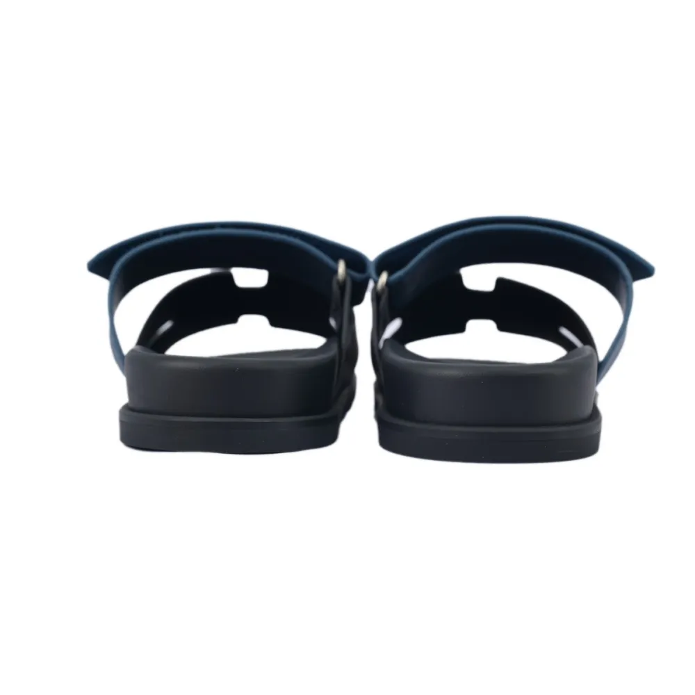 Hermes Chypre Sandal Black Blue