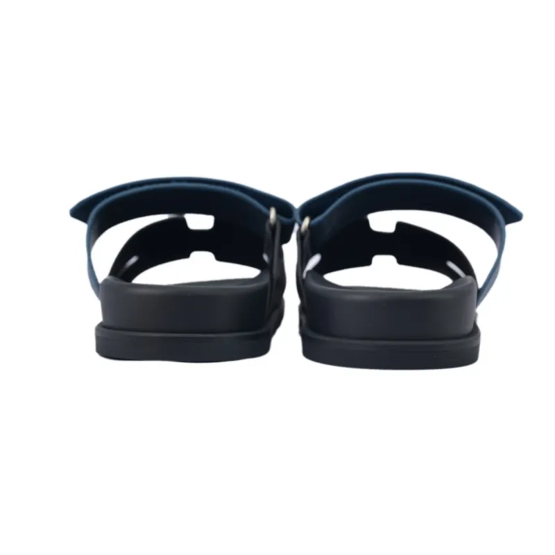 Hermes Chypre Sandal Black Blue