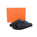 Hermes Chypre Sandal Black Blue