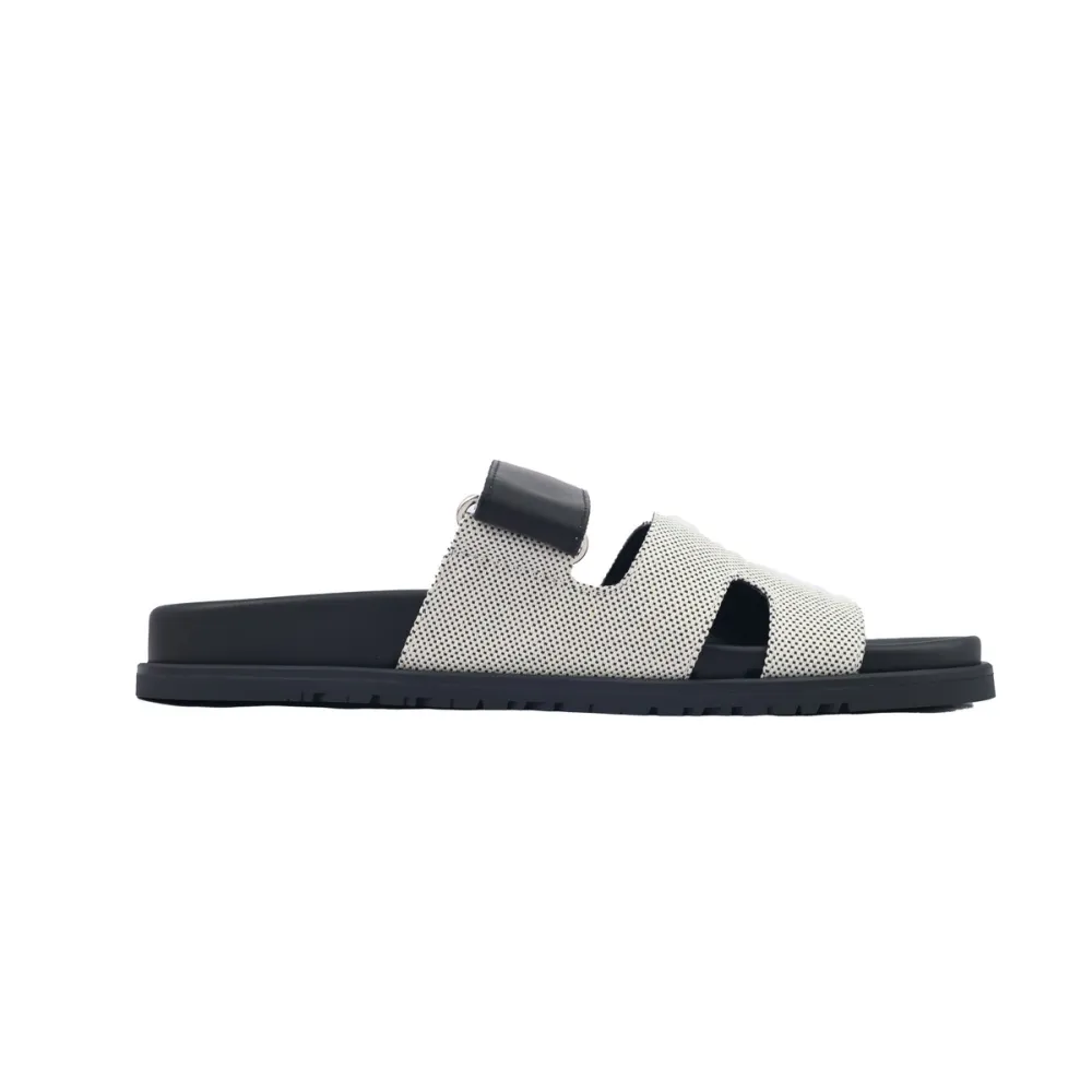 Hermes Chypre Sandal Dark Gray