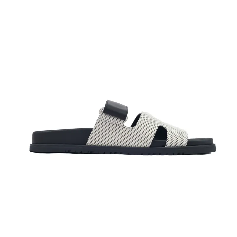 Hermes Chypre Sandal Dark Gray