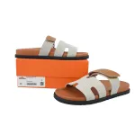 Hermes Chypre Sandal Grey Coffee Color
