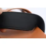 Hermes Chypre Sandal Khaki Black