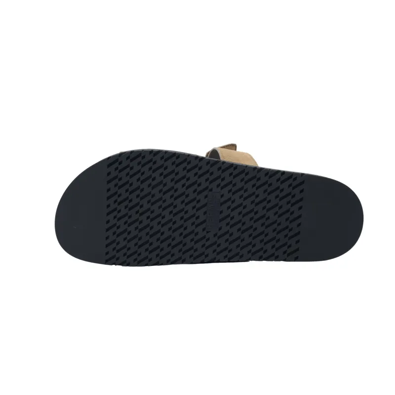 Hermes Chypre Sandal Khaki Brown