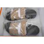 Hermes Chypre Sandal Khaki Brown