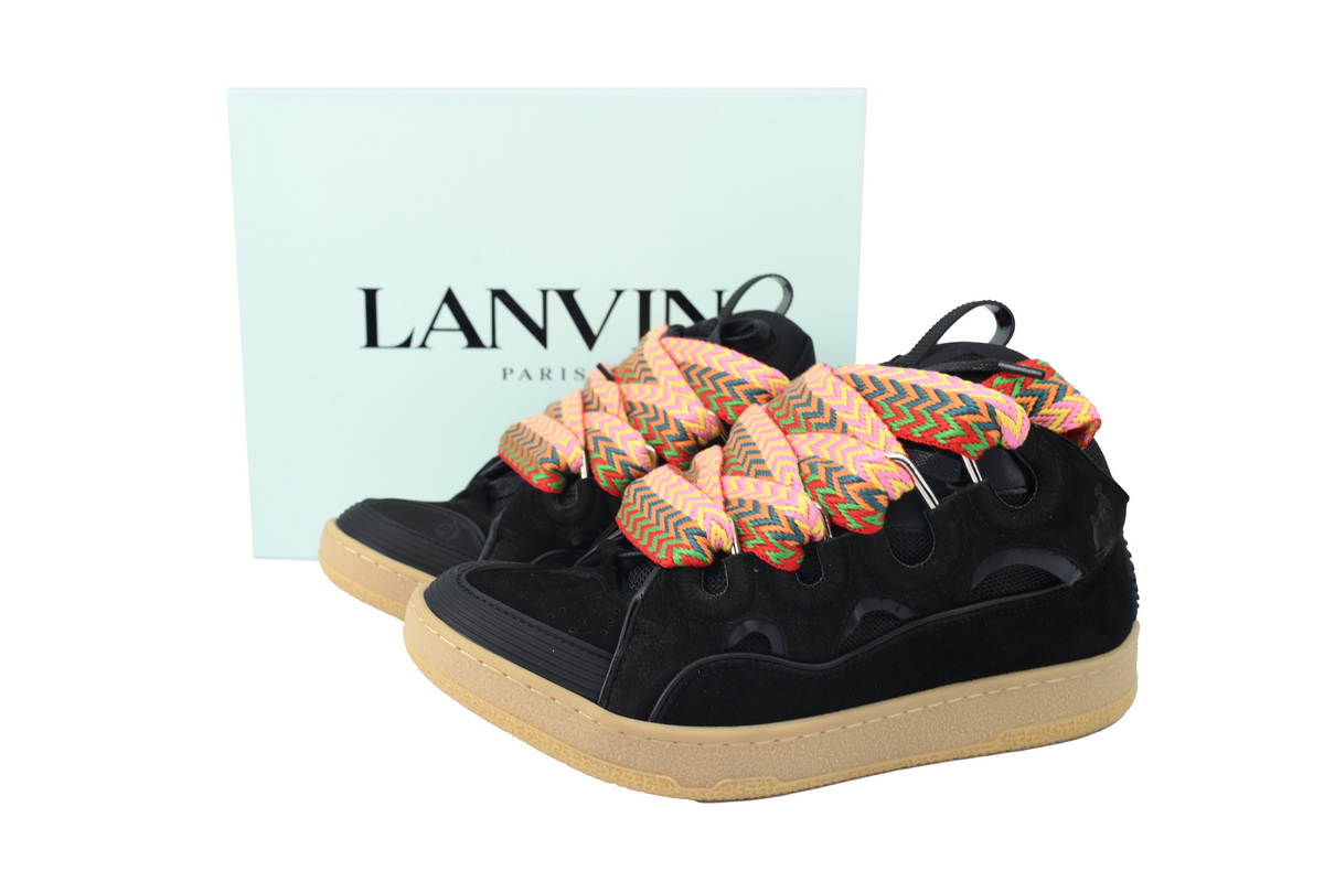 Lanvin Leather Curb Black PB  FM-SKRK11-DRAG-A2010