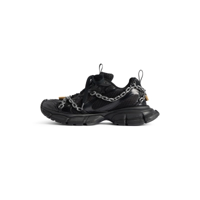Balenciaga 3XL Sneaker Chain Black 825622W3XPL1882 01
