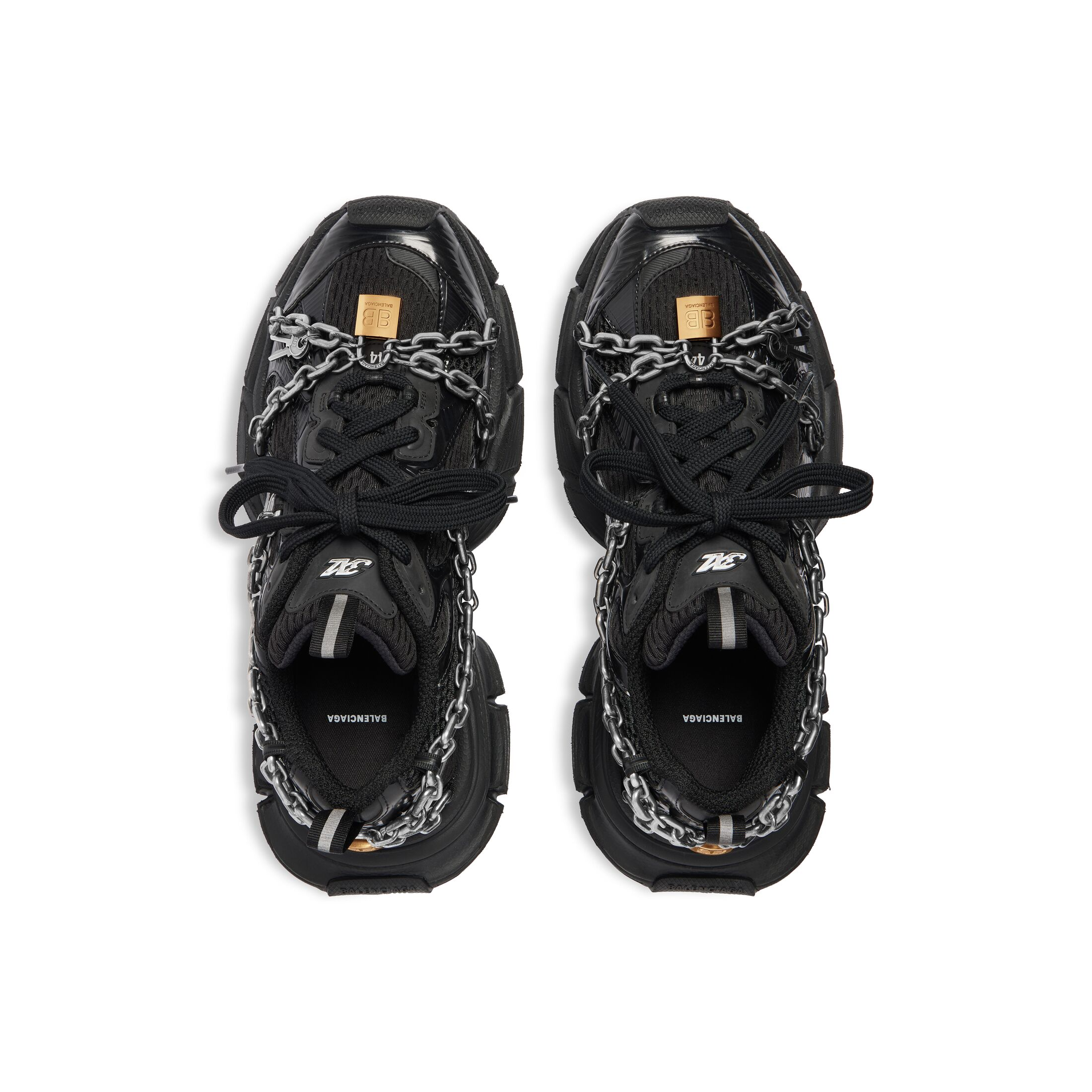 Balenciaga 3XL Sneaker Chain Black 825622W3XPL1882