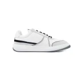 Chanel Suede Calfskin White Light Grey Low Top Sneakers