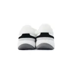 Chanel Suede Calfskin White Light Grey Low Top Sneakers