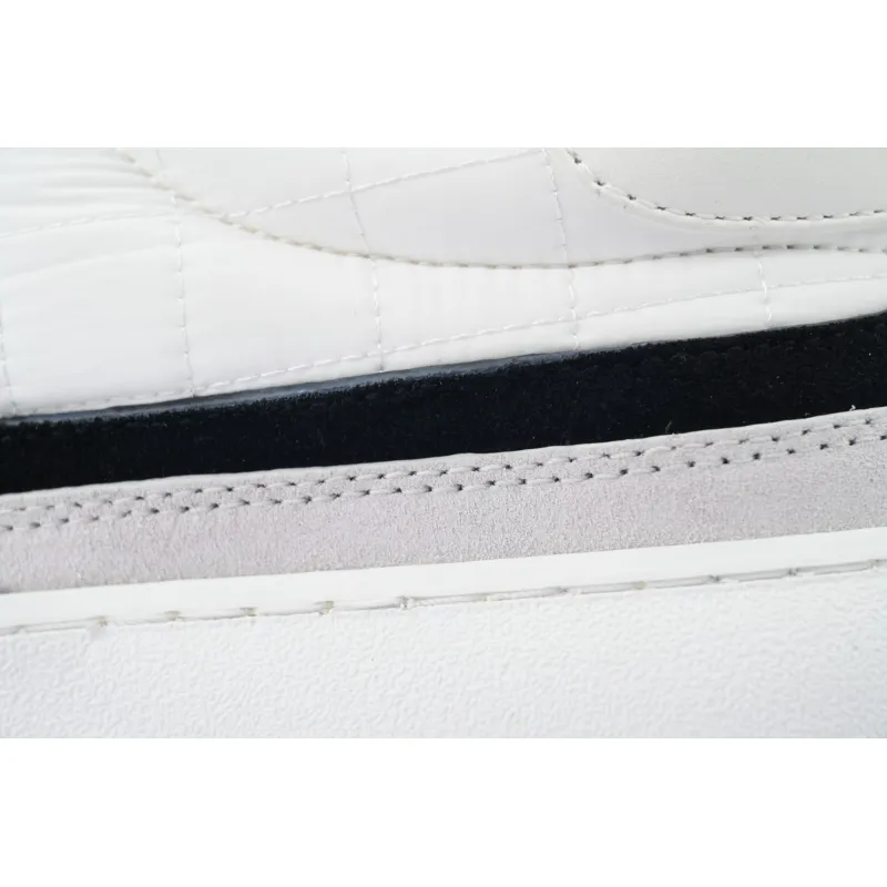 Chanel Suede Calfskin White Light Grey Low Top Sneakers