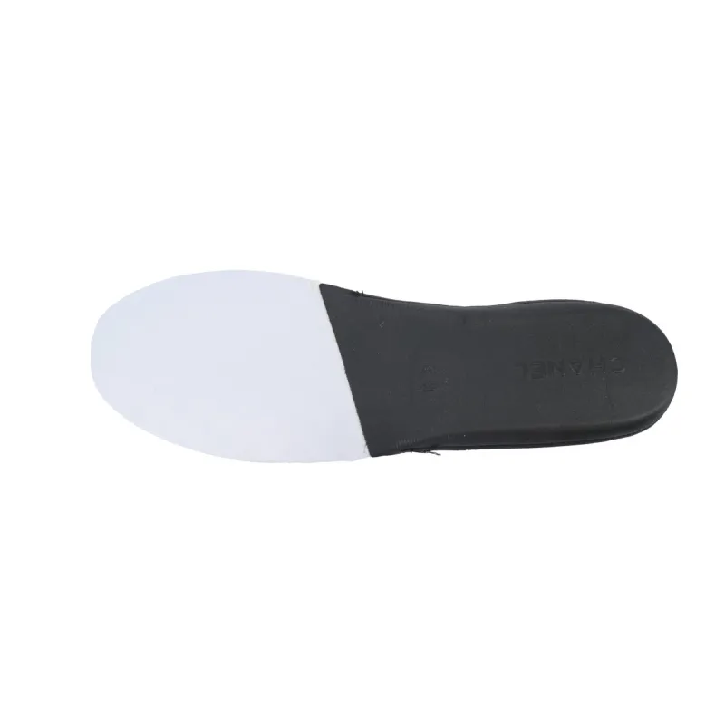 Chanel Suede Calfskin White Light Grey Low Top Sneakers
