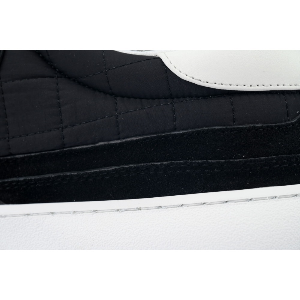 Chanel Stylish Skateboarding Shoes Black White