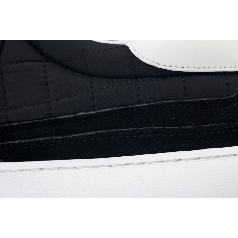 Chanel Stylish Skateboarding Shoes Black White