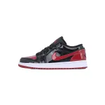 LJR Batch Air Jordan 1 Retro Low OG 'Black Red' 553558-063