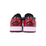 LJR Batch Air Jordan 1 Retro Low OG 'Black Red' 553558-063
