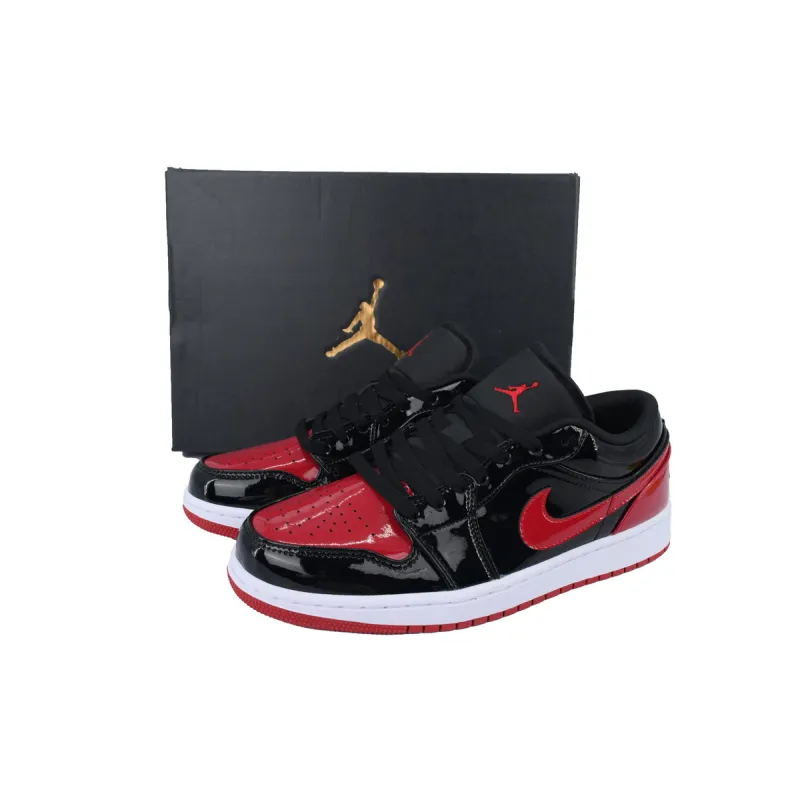 LJR Batch Air Jordan 1 Retro Low OG 'Black Red' 553558-063