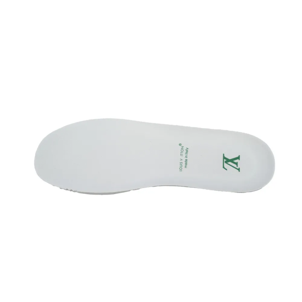 Louis Vuitton Runner Classic Sneaker White Green 1AHSUG