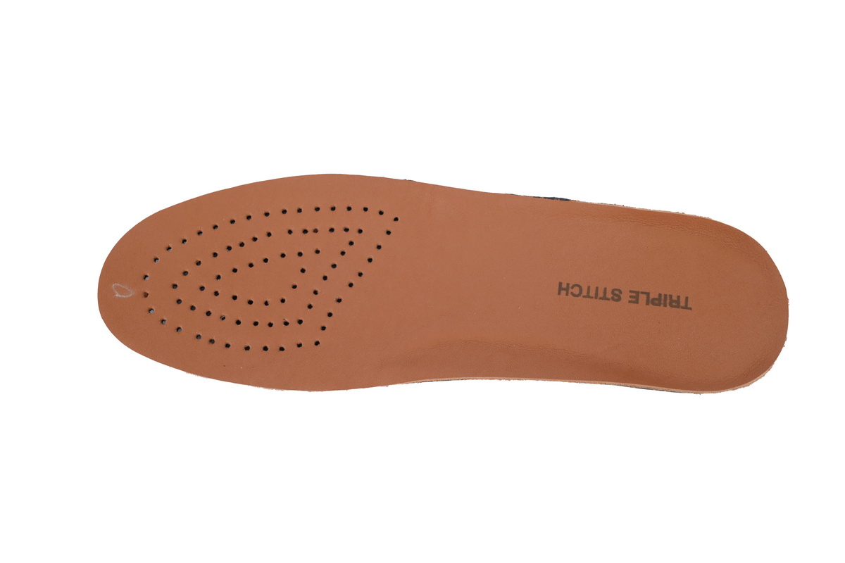 Zegna Navy Blue Deerskin Triple Stitch™ Sneakers