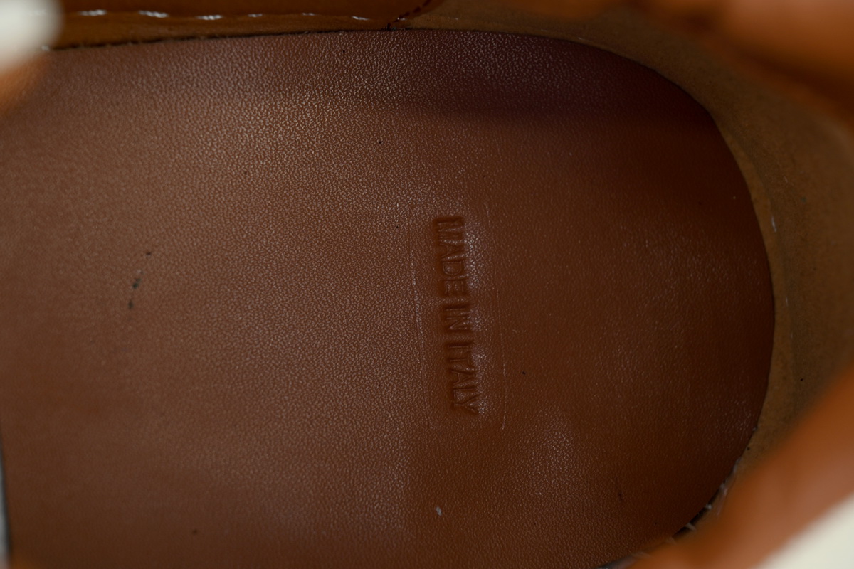 Zegna Off White Deerskin Triple Stitch™ Sneakers