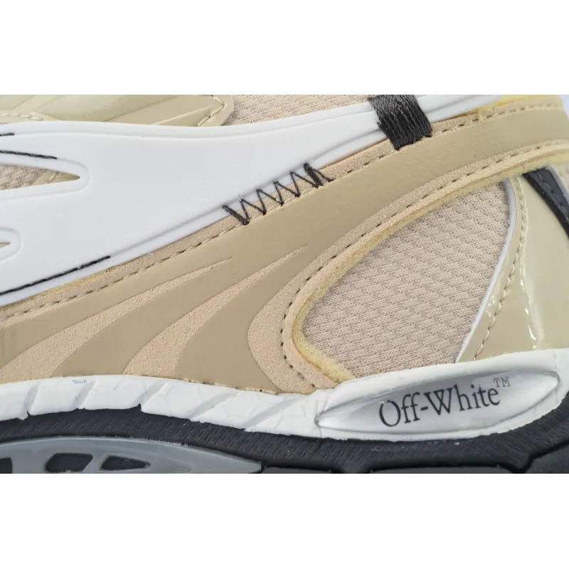 Off White Be Right Back Sneakers Brown OMIA295S25 FAB00 36113