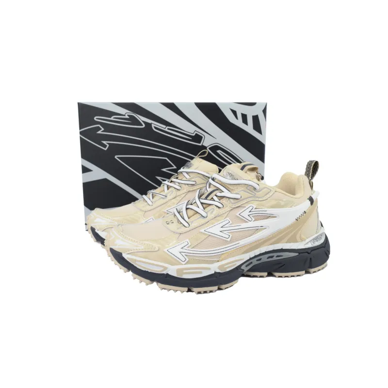 Off White Be Right Back Sneakers Brown OMIA295S25 FAB00 36113