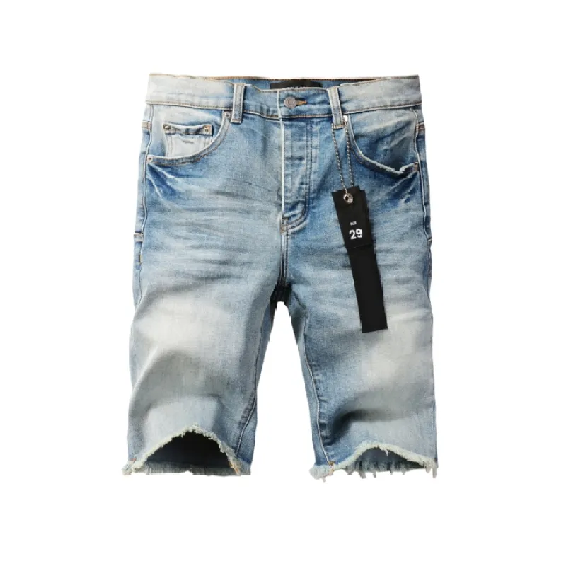 Purple Brand Denim Shorts K0504