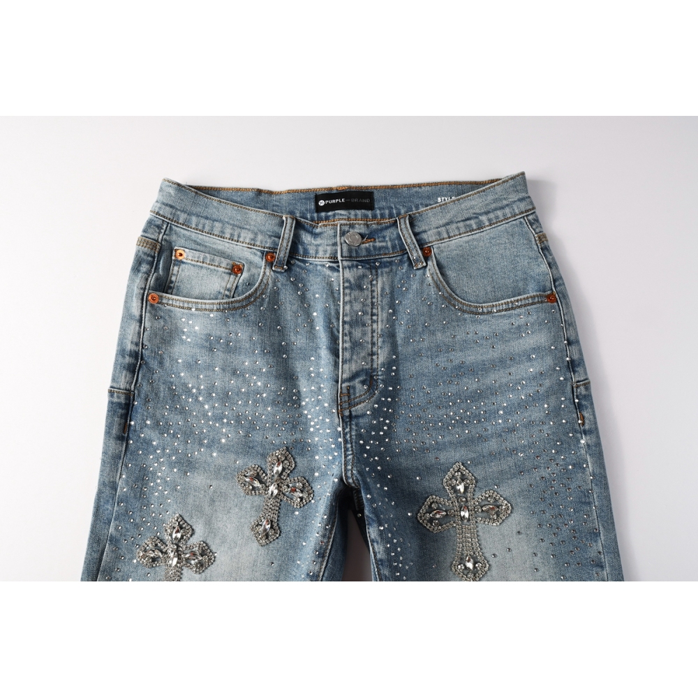Purple Brand Denim Shorts K0508