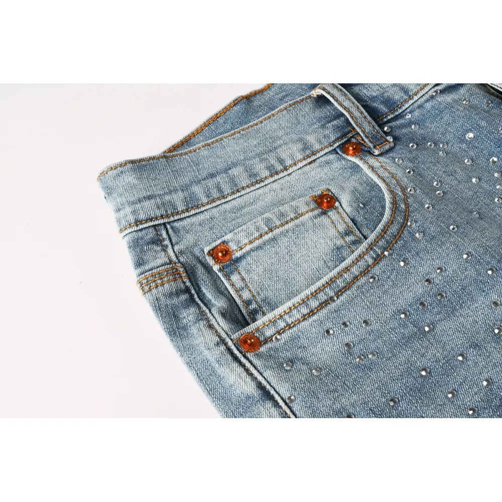 Purple Brand Denim Shorts K0508