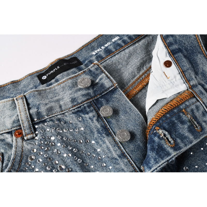 Purple Brand Denim Shorts K0509