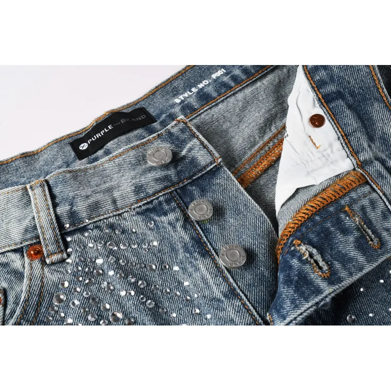 Purple Brand Denim Shorts K0509