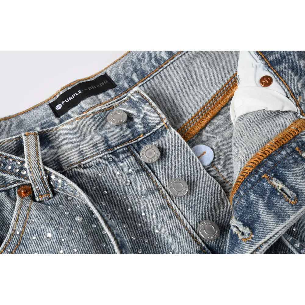 Purple Brand Denim Shorts K0510