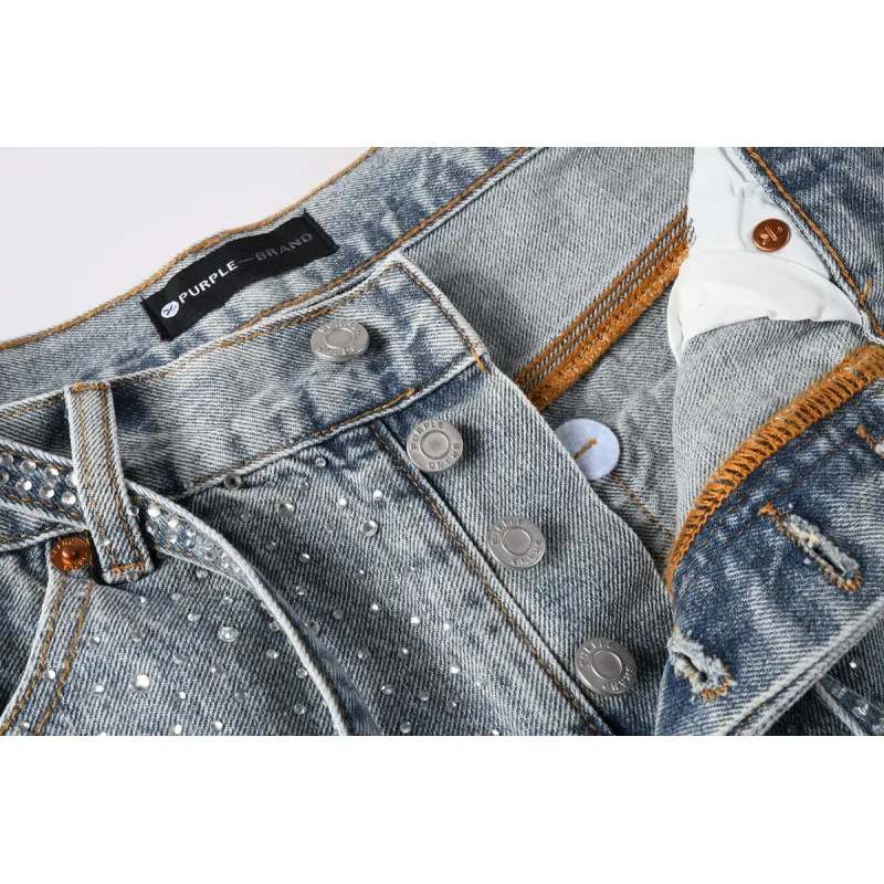 Purple Brand Denim Shorts K0510