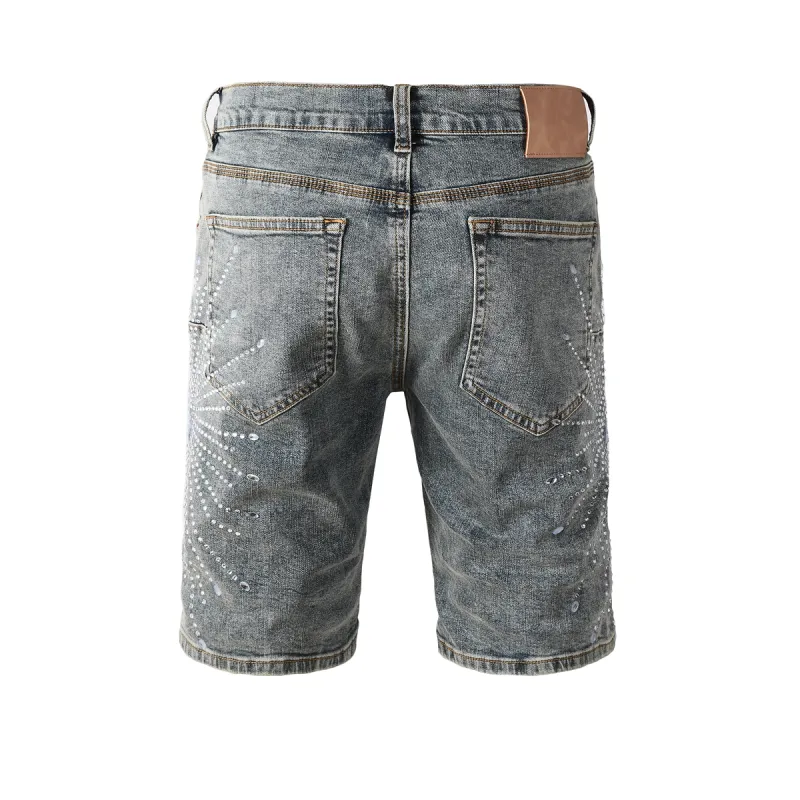 Purple Brand Denim Shorts K0512