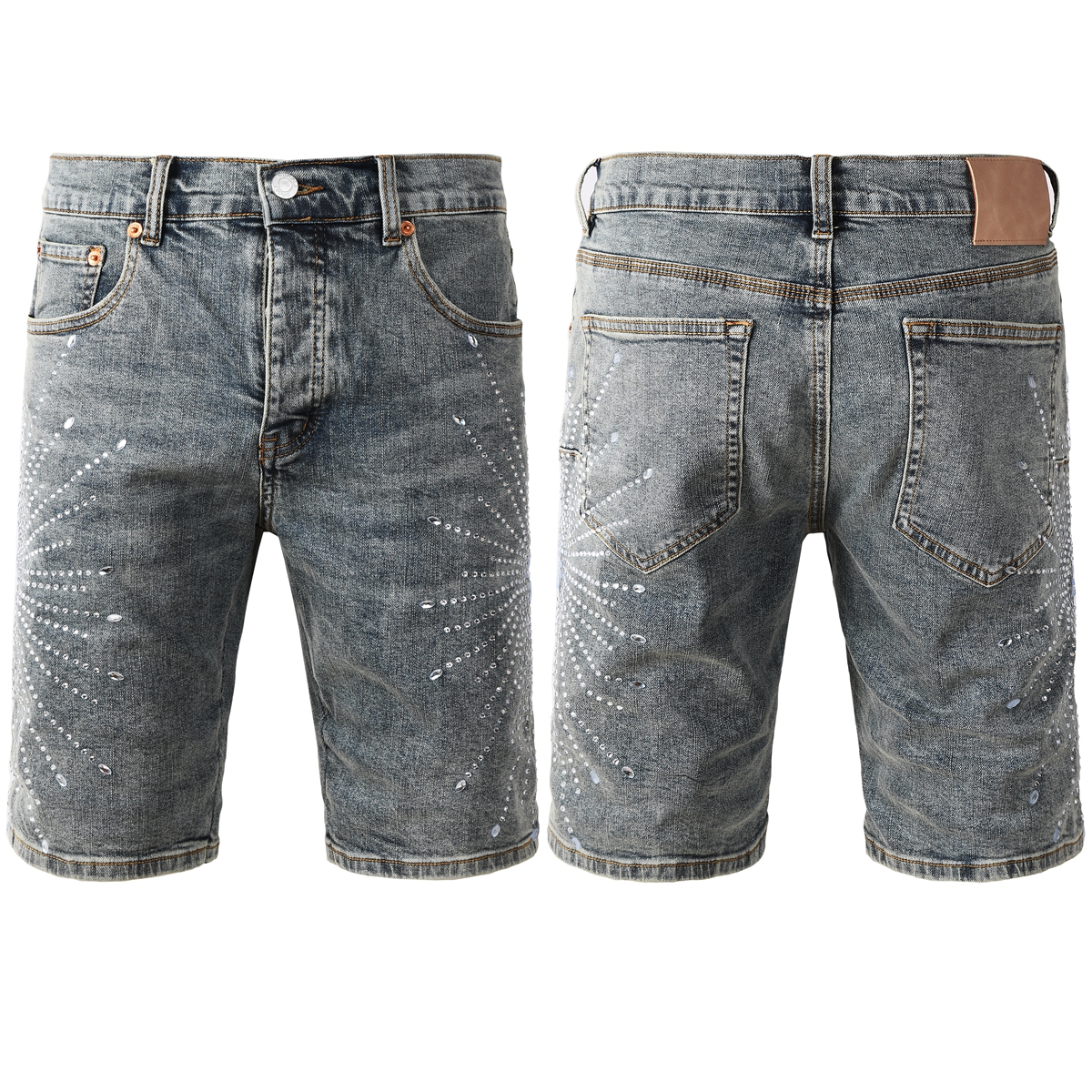 Purple Brand Denim Shorts K0512
