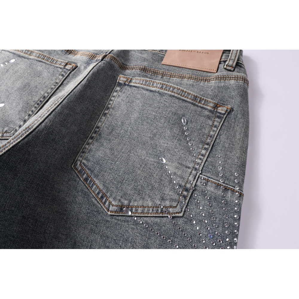 Purple Brand Denim Shorts K0512
