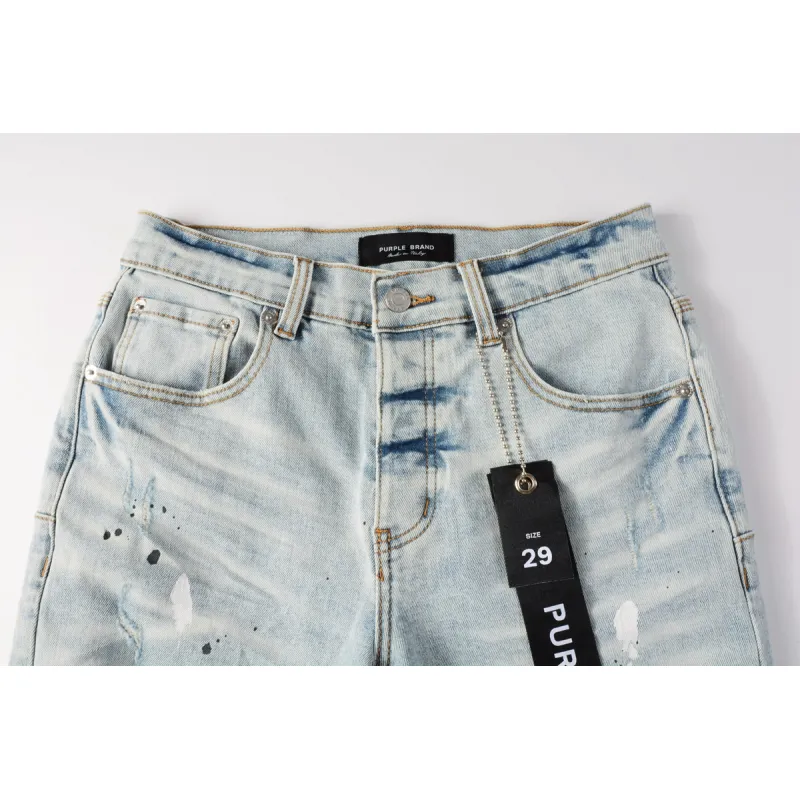 Purple Brand Denim Shorts K0515