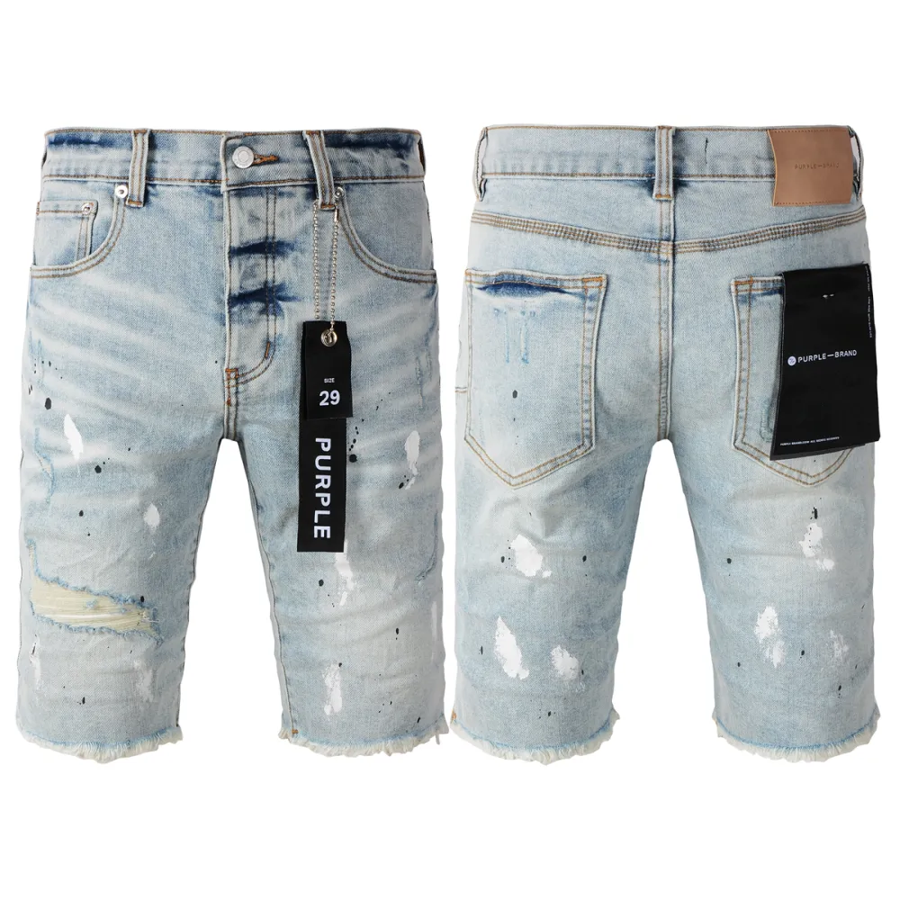 Purple Brand Denim Shorts K0515