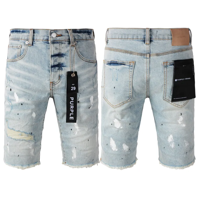 Purple Brand Denim Shorts K0515