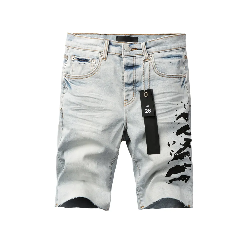 Purple Brand Denim Shorts K0519