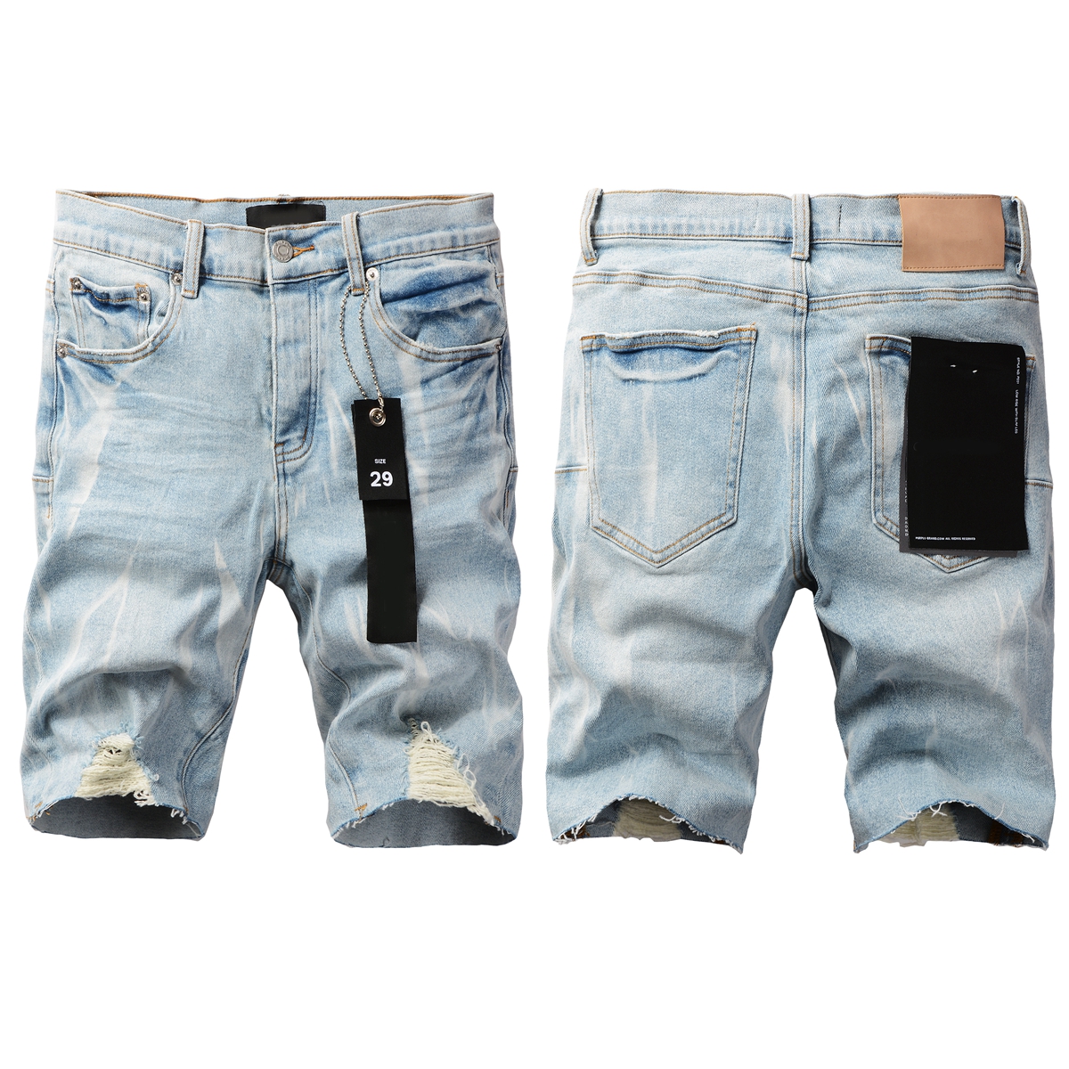 Purple Brand Denim Shorts K0520
