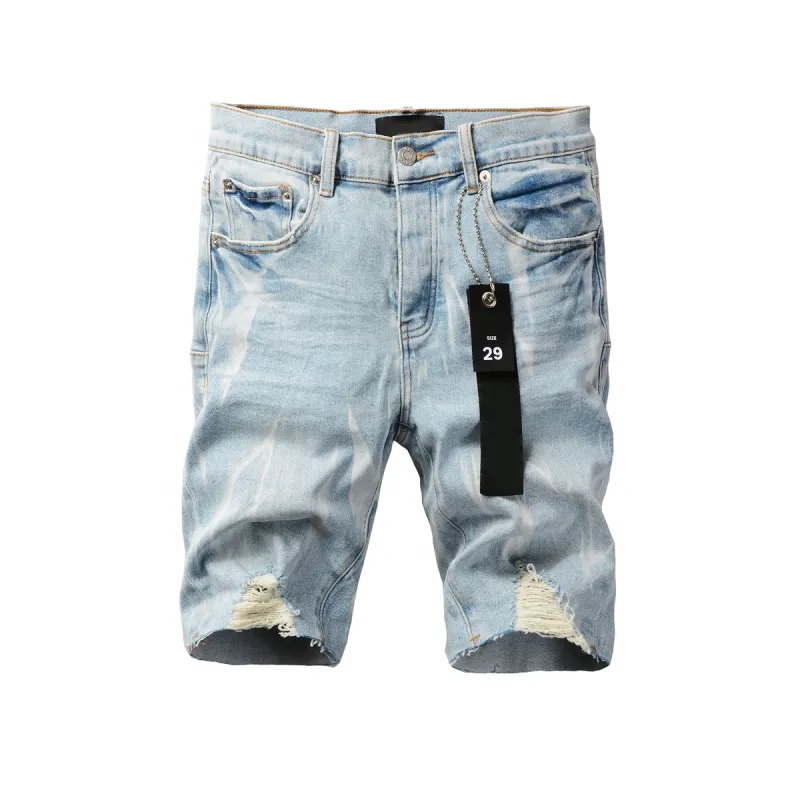 Purple Brand Denim Shorts K0520