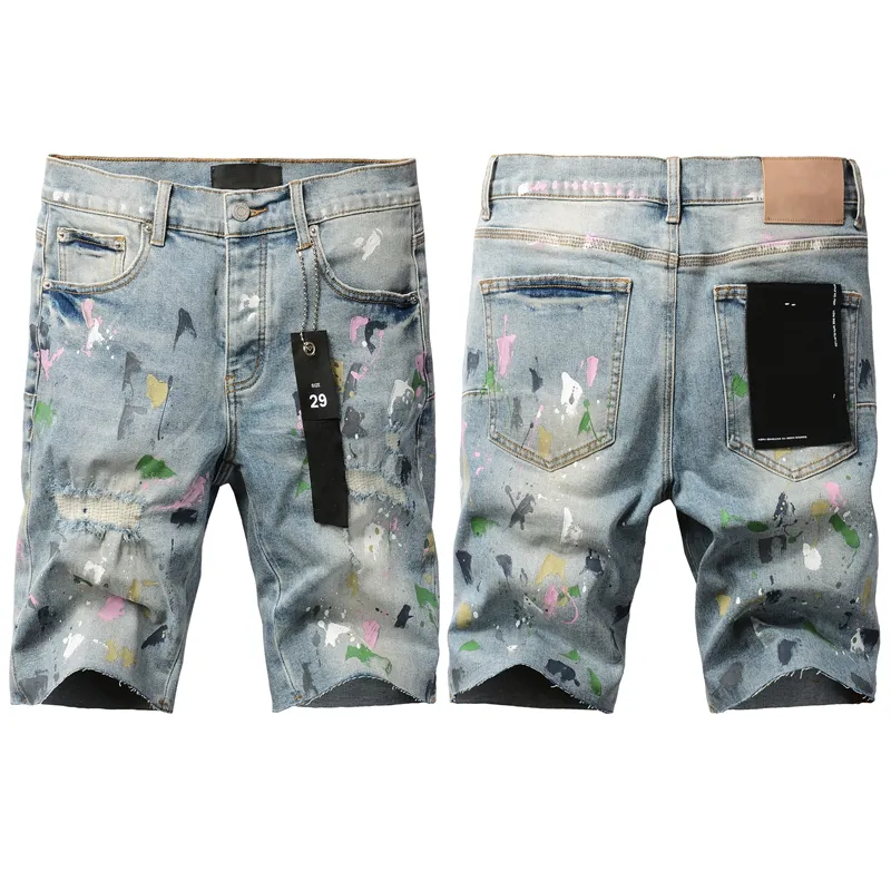 Purple Brand Denim Shorts K0525