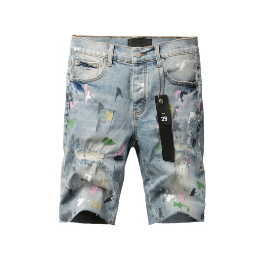 Purple Brand Denim Shorts K0525