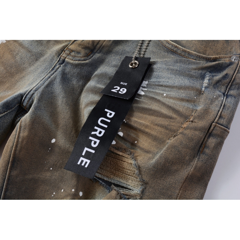 Purple Brand Denim Shorts K0527