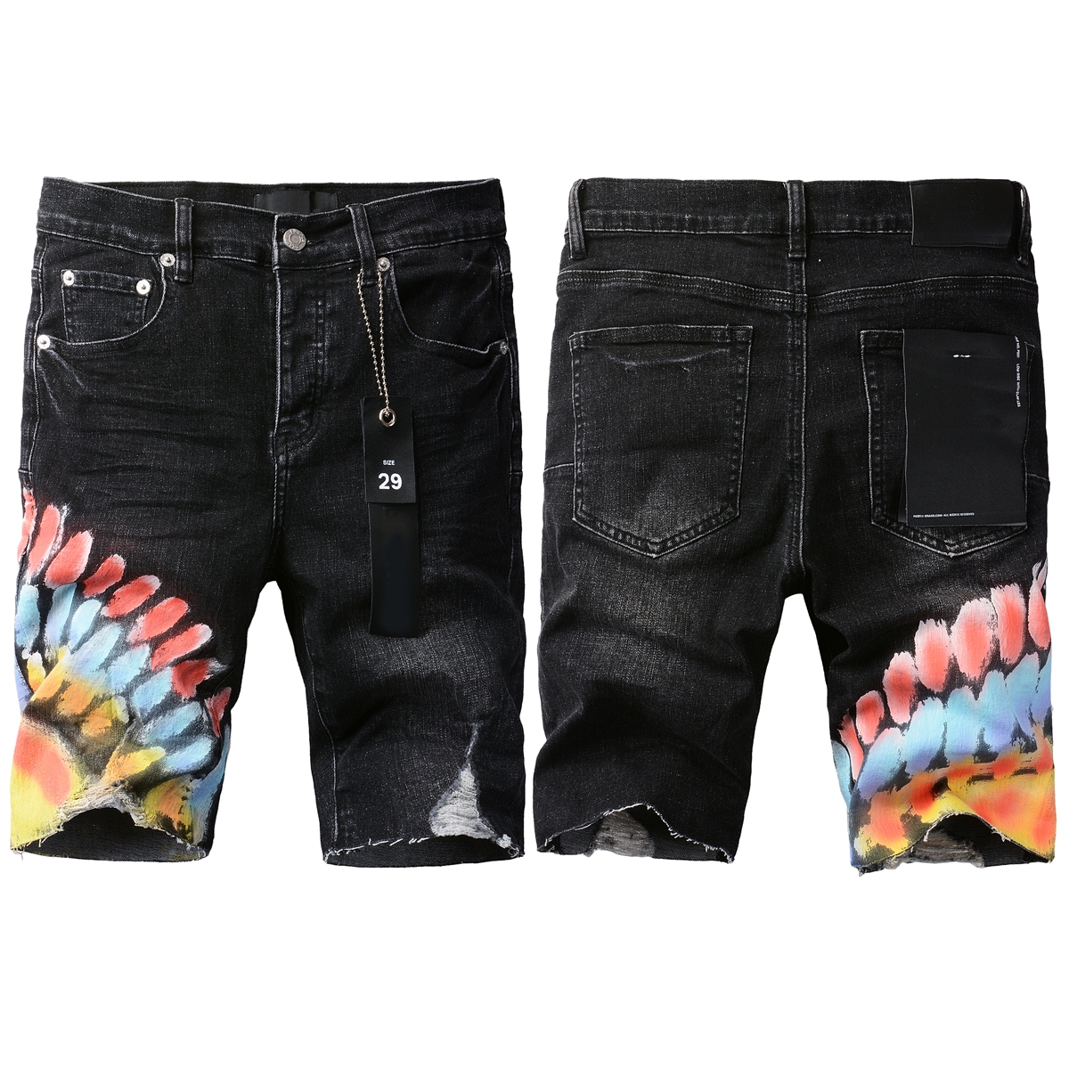 Purple Brand Denim Shorts K0529