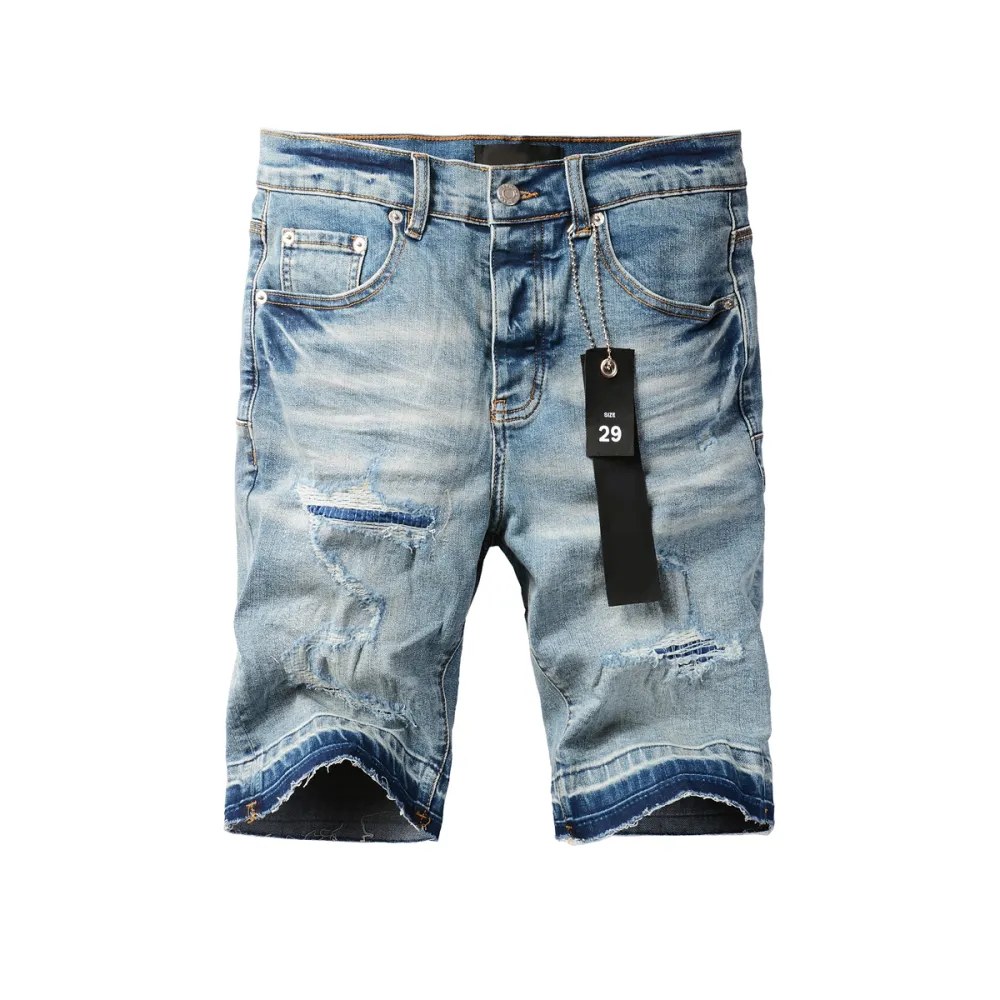 Purple Brand Denim Shorts K0530